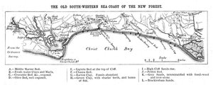 Map of the Old South-Western Sea-Coast